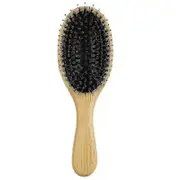 Wig Brush For Synthetic Wigs, Detangling Wigs Professional Wood Handle Hair Comb Wig Brush (1pc, Brown)