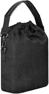 Portable Speakers Carrying Case for II Speakers Meshes Protective Travel Pouches with Accessory Storage