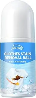 Clothes Stain Removal Ball, 50ml, Roll-on Stain Remover, Portable Waterless Cleaner