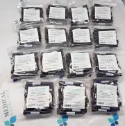 229432 - CELLTREAT - 15mL CENTRIFUGE TUBE, BLACK RE-SEALABLE BAG - LOT OF 15 NEW
