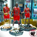 【神經玩具】二手展示 ENTERBAY NBA 公牛隊 三巨頭 喬丹 + 皮朋 + 羅德曼 MICHAEL JORDAN