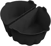 Silicone Slow Cooking Pot - Slow Cooker Pento | 1 Pair of Reusable Slow Cooking Pot for Soup, Oval 6-8 Qt Rice C21.7 x 14 x 11 cm/8.54 x 5.51 x 4.33 Inch