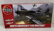 Airfix North American P51-D Mustang 1:48 Scale Model Kit #A05131 Open Box