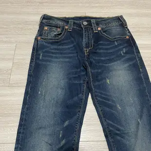 Levi's levis 511 22997-0015 W30 L34 藍破壞低腰窄版牛仔褲 523 505 513