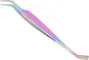Mipcase Cleaning Tool Cat Hair Remover Flea Remover for Dogs Flea Tweezer Cat Flea Treatment Tweezer for Dog Pet Flea Removing Clip Flea Removing Tool Stainless Steel 2 in 1