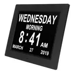 10 Inch Digital Calendar Clock Auto Dimming Take Medicine Reminder Electroni