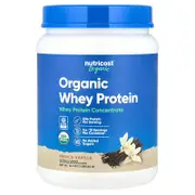 Nutricost, Organic Whey Protein, French Vanilla, 1 lb (454 g)