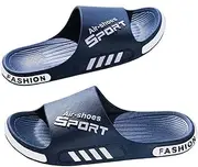 [IBAIOU] Plus Size Men's Slide Sandals Slippers, Fashion Bathroom Sandals Shower Shoes Pool Beach Slides Sandals
