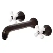 Kingston Brass KS402.PX Metropolitan Wall Mounted Tub Filler - Bronze