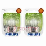 2 pc Philips Front Turn Signal Light Bulbs for Mitsubishi 3000GT Cordia gx (for: Mitsubishi)