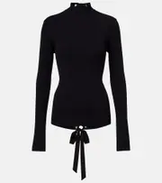 [Balenciaga] Balenciaga Knitted sweater AU 16 black