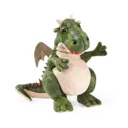 Folkmanis Friendly Dragon Hand Puppet 41cm Kids/Children Plush Toy Green 0m+