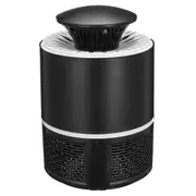 DC 5V 5W USB Mosquito Dispeller Killer Electric LED Light Fly Bug Zapper Catcher Trap Lamp BLACK COLOR