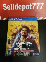 Yakuza Like A Dragon - Day One Edition PlayStation 4 *Brand New*