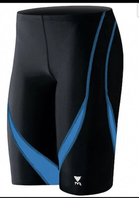 TYR Durafast Elite Solid Jammer Black Boys Size 22