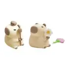Cartoon Capybara Silicone Night Lamp, Soothing Light Touch Operated USB Charging