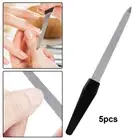 Black Chiropodist Quality 5" Diamond Dusted Nail Files Podiatry Manicure Tool