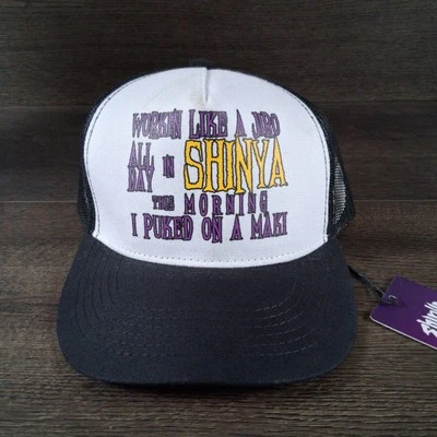 Shinya Mesh Back Snapback Cap Hat - New