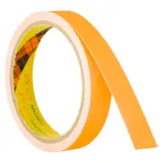 0.7 Inch x 16.5 Feet Glow in the Dark Tape, 1 Roll Tape, Orange Yellow
