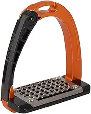 Acavallo Alupro Junior Stirrups, One Size, Orange, Set of 2
