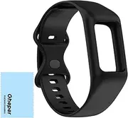 Soft Watchband Compatible with Fitbit Charge 6, Charge 5, Charge 4, Charge 3/3SE Silicone Wristband All-round Protective Band Replacement Strap