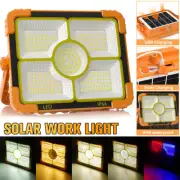 Outdoor Rechargeable LED Solar Power Work Light Portable Worklight Working Lamp