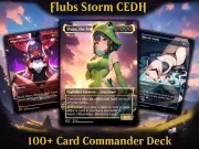 Flubs Commander Deck Flubs, the Fool CEDH Custom MTG Cards, Proxy Cards