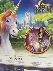 UNICORN ACADEMY✨ Interactive Rainbow Light-up ✨WILDSTAR✨Unicorn Toy With Lights