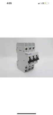 EATON IEC Miniature Circuit Breaker: 10 A Amps, 48/96V DC, 10kA at 277/480V