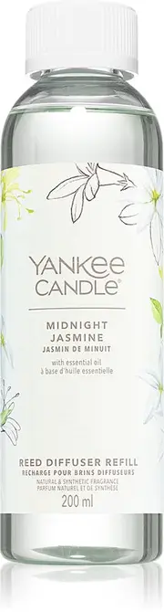 [Yankee Candle] Diffuser Refill Signature Midnight Jasmine Reed - 200 ml