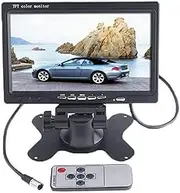 BW 7 inch High Resolution 800 * 480 TFT Color LCD Car Rear View Camera Monitor Support Rotating The Screen and 2 AV Inputs