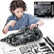 STEM Building Car Toys Model,Armored Car Model,332 Pieces Metal Building Stem Toys for Kids Boys Ages 8 9 10 11 12 and Older, Assembly Science Educational Toys Set for boy Girl Children's Gift