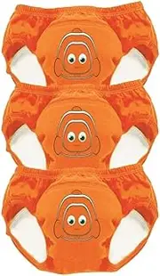 [My Carry Potty] My Little Training Pants Unisex Potty Training Undies Baby Underwear 18 to 24 Months Fun Characters Pack of Three Clownfish