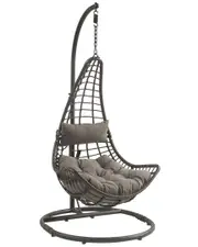Acme Furniture Uzae Patio Hanging Chair With Stand