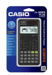 Casio Scientific Calculator FX-300ES PLUS 2nd Edition ACT SAT PSAT
