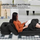 Inflatable Car Back Seat Mattress Protable Travel Camping Air Bed Rest Sleeping