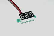 2x DC2.5-30V Two Wires Digital Voltmeter 0.36" Red LED Display A080