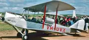 Avro 594 Avian MKIV British Airplane Desk Wood Model Small New