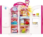 KONGSUNI Series Talking Toy Fridge for Kids, Toy Refrigerator Toy Food Set Real Water Comes Out Toy Water Dispenser ... (Korean)