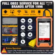 LAUNCH X431 Creader Elite Full System Diagnostic Tools OBD2 Scanner Active Test