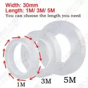 1/3/5M Transparent Nano Tape Double-sided Adhesive Adhesive Universal Hook Tape