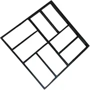 SUPVOX DIY Floor Mould Reusable Stepping Mold for Pavement Durable Plastic Garden Path Maker for Backyard Landscaping