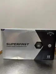 callaway superfast golf balls box new (pack Of 15)