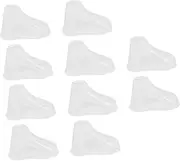 [STARTIST] 10Pcs Child Feet Display Showcases Feet Models Child Booties Simple Child Transparent Support Shapers Shop Shoe Trees