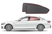 Genuine SNAPSHADES Car Rear Window Shades for BMW 5 Series Sedan 7th Gen (G30...