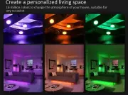 Color RGB, Backlight USB Powered LED strip light,RGB5050 For 24-60 inch for tv