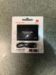 Portable SSD Mobile Storage Hard Drive Enclosure 16TB USB 3.2 Type C, New