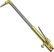 JZWELD Heavy Duty Straight Cutting Torch, 21 Inch Oxygen Acetylene Cutting Torch, ST 900FC Series with 1-101 Cutting Tip, Built-in Flashback Arrestors and Check Valves, Straight Cutting Outfit
