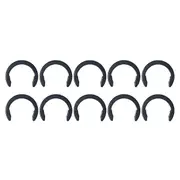 10Pcs Retaining Clip Rings for CRICUTS Maker and Explore Airs, Keep Rubber in Place with Retaining Rings Keep Rubber Black
