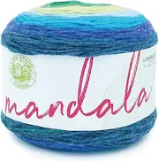 [Lion Brand Yarn] Mandala Yarn, Multicolor Yarn for Crocheting and Knitting, Craft Yarn, 1-Pack, Kraken